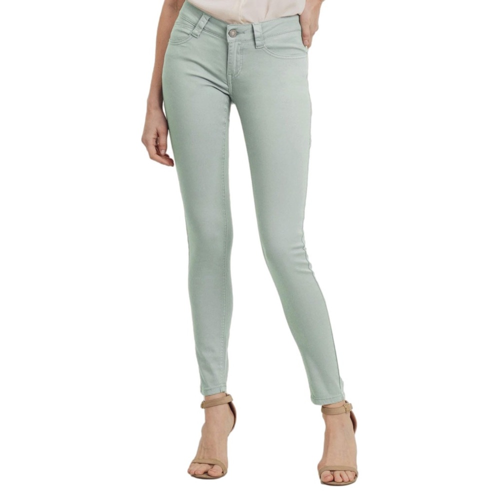 NWT Sarina Milky Green Skinny Jeans - Picture 5 of 8